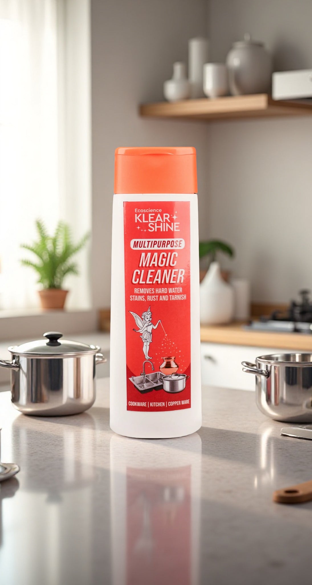 KlearShine Ultimate Cleaning Combo – Instant Tarnish Cleaner & Multipurpose Hard Water Stain Remover