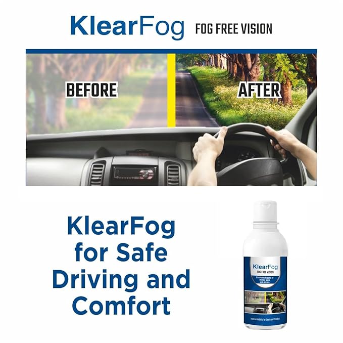 New KlearFog Anti-Fog Solution for Car windshield || ANTI FOG DEMISTER || Windshield - Defogger